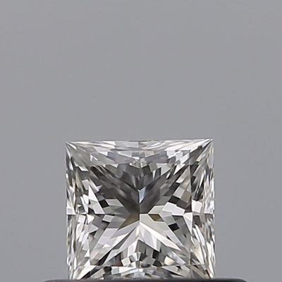 Princess Natural Diamond 0.38ct F VVS1