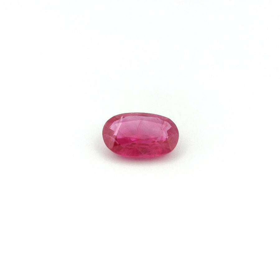 Oval Red Ruby 0.78ct loose gemstone