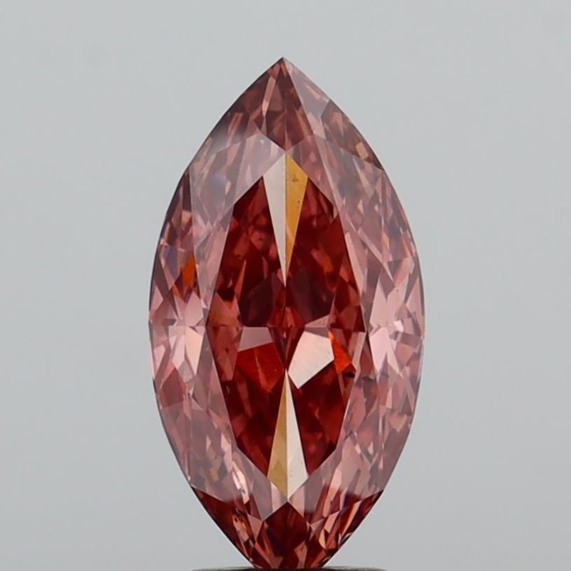 Marquise Fancy Brown Lab-grown Diamond 3.25ct VS2 loose diamond