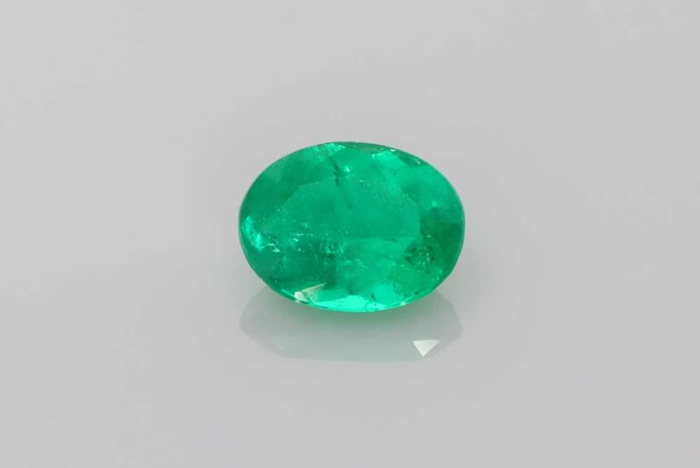 Oval Green Emerald 1.68ct loose gemstone