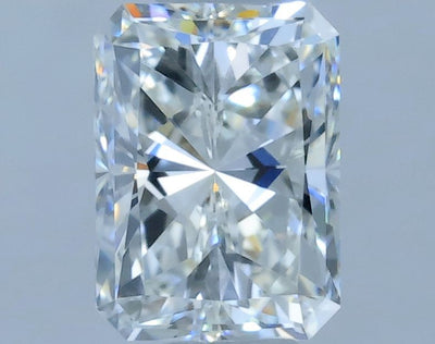 Radiant Natural Diamond 0.50ct H VVS1
