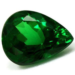 Pear Green Garnet 1.22ct loose gemstone