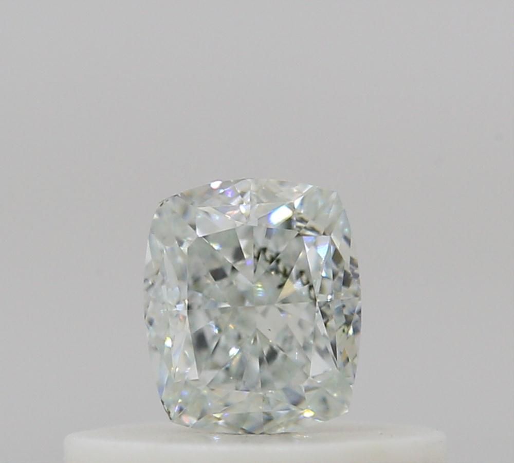 Cushion Very Light Green Natural Diamond 0.32ct VS2 loose diamond