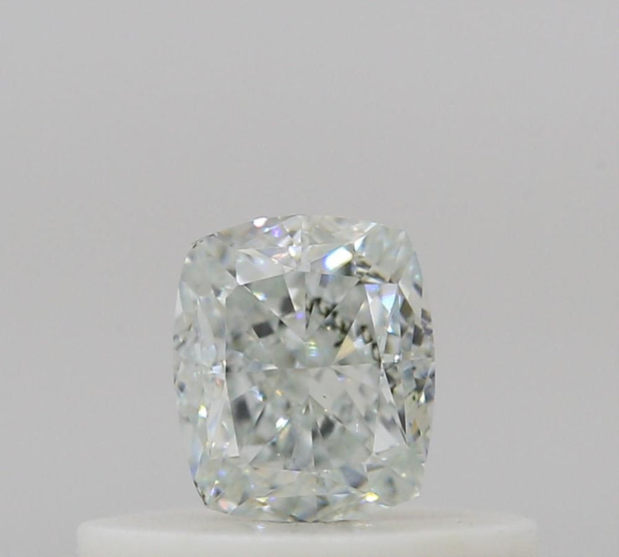 Cushion Very Light Green Natural Diamond 0.32ct VS2 loose diamond