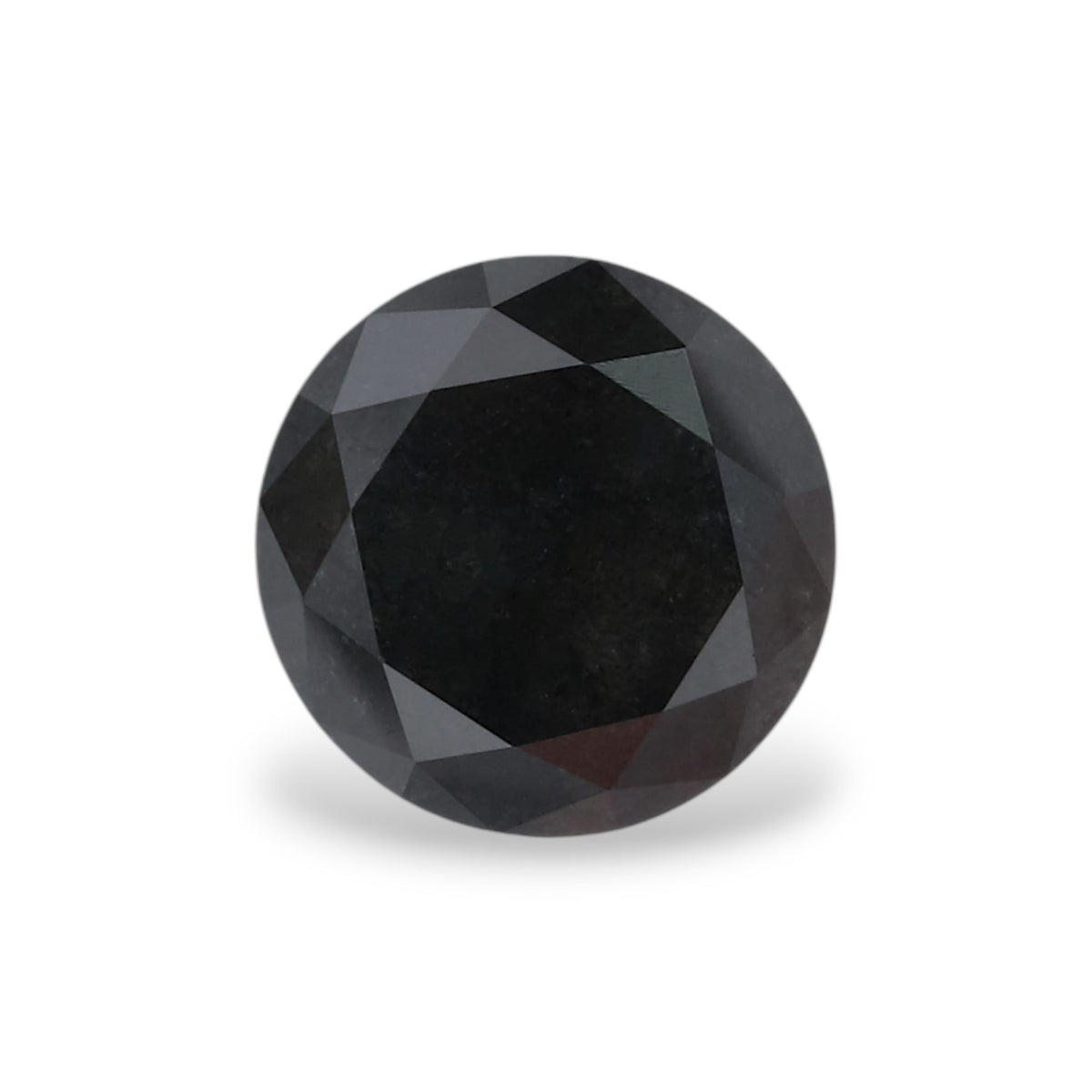 Round Fancy Black Natural Diamond 1.13ct VVS2 loose diamond
