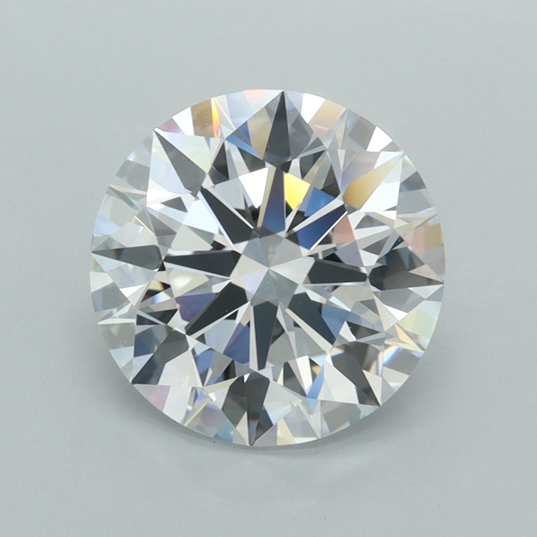 Round Lab-Grown Diamond 3.83ct D FL