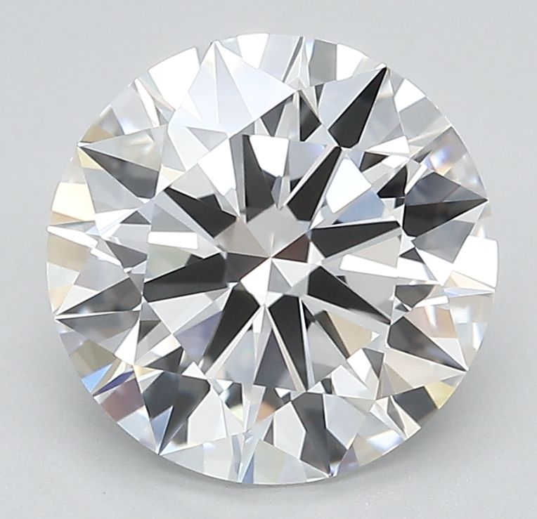 Round Lab-Grown Diamond 2.80ct D IF