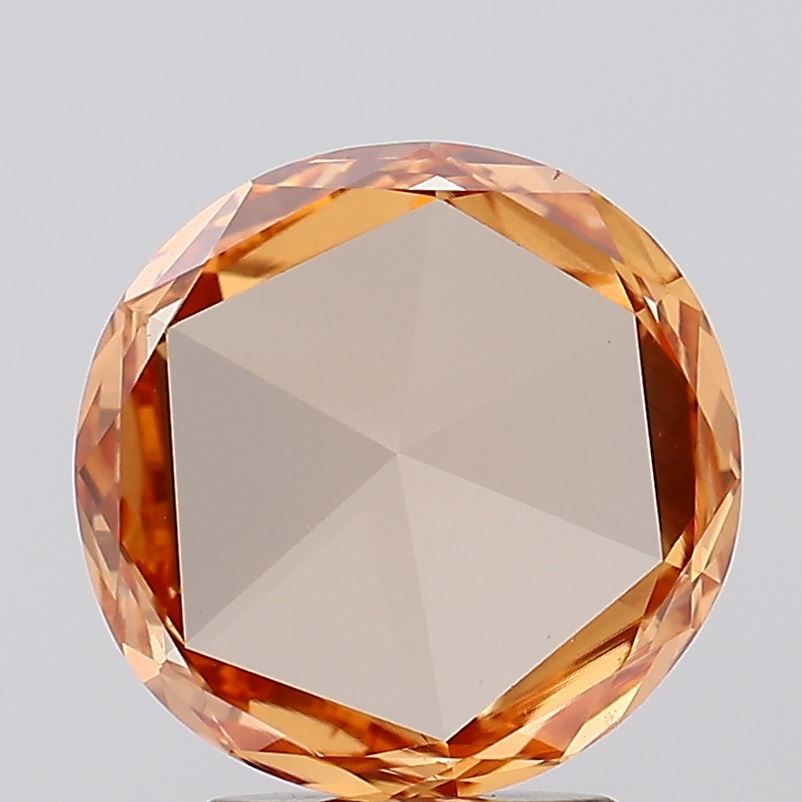 Rose Fancy Vivid Orange Lab-grown Diamond 1.71ct VS1 loose diamond