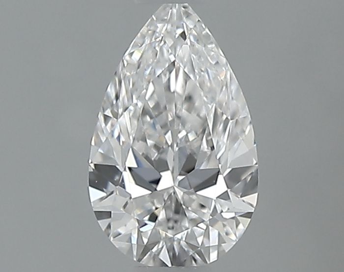 Pear Natural Diamond 0.35ct D VS2