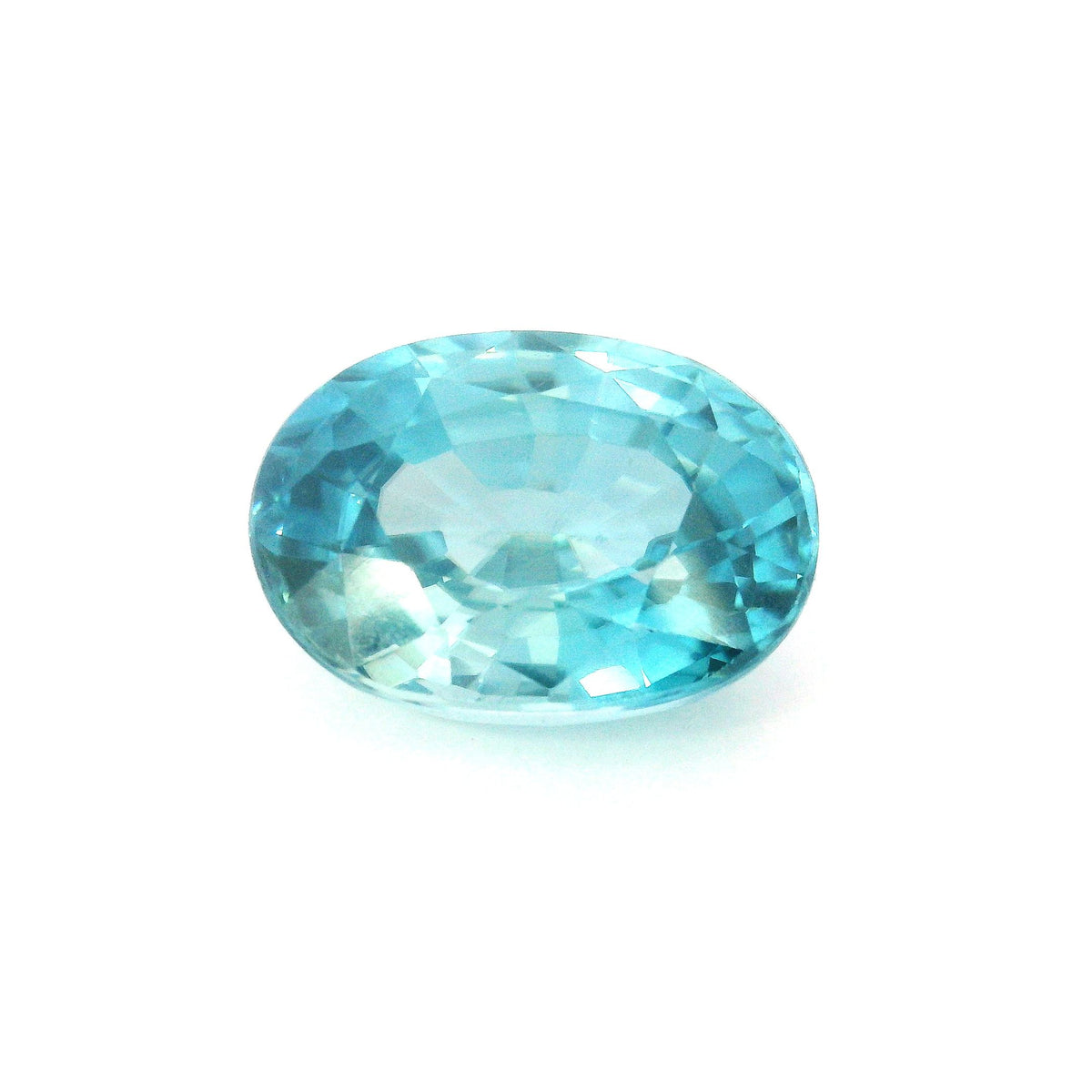 Oval Blue Zircon 8.4ct loose gemstone