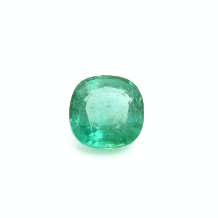 Cushion Green Emerald 3.11ct loose gemstone