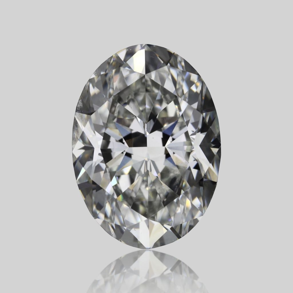 Oval Faint Yellow Green Natural Diamond 1.01ct VS1 loose diamond