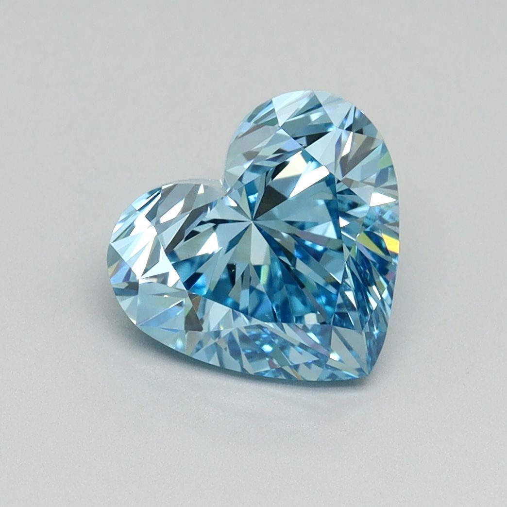 Heart Fancy Vivid Blue Lab-grown Diamond 2.03ct VS1 loose diamond