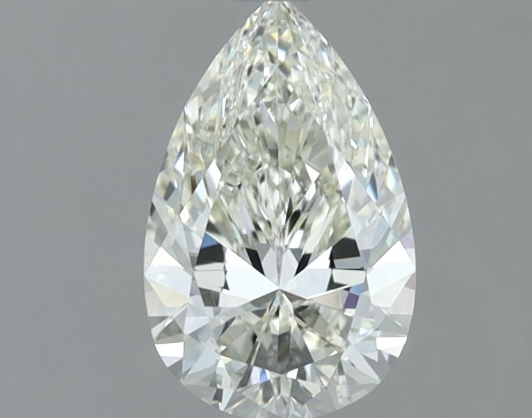 Pear Natural Diamond 0.90ct J VVS1