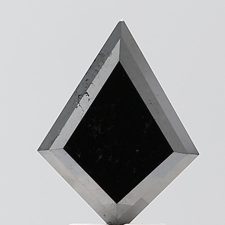 Kite Black Natural Diamond 2.1ct VS1 loose diamond