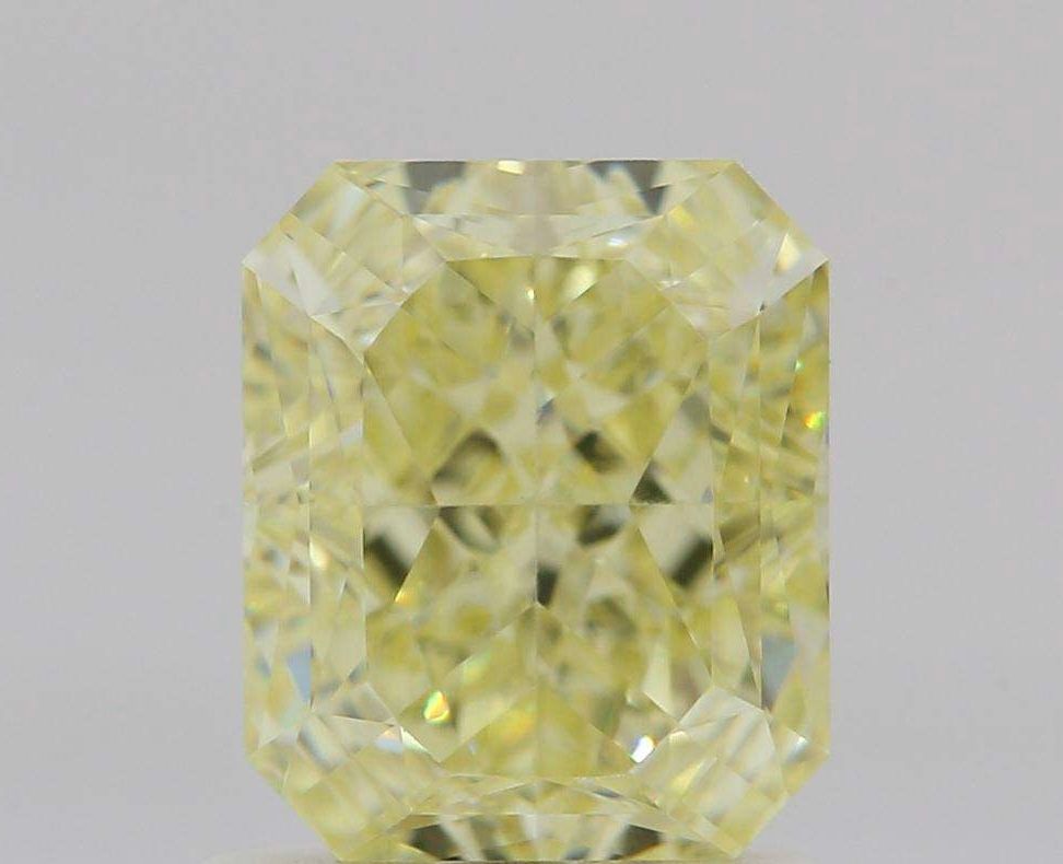 Radiant Fancy Yellow Natural Diamond 1.5ct VS1 loose diamond