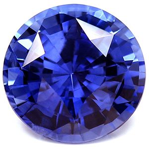 Round Blue Sapphire 2.04ct loose gemstone