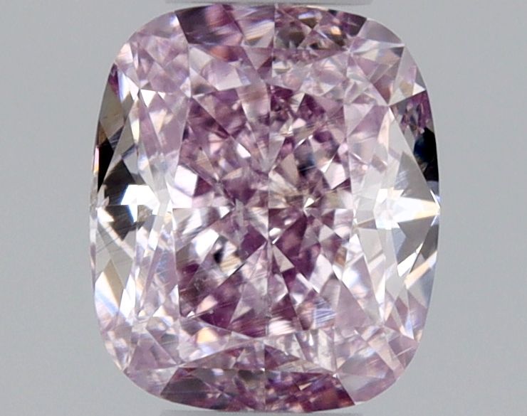 Cushion Fancy Pinkish Pink Natural Diamond 0.3ct I1 loose diamond