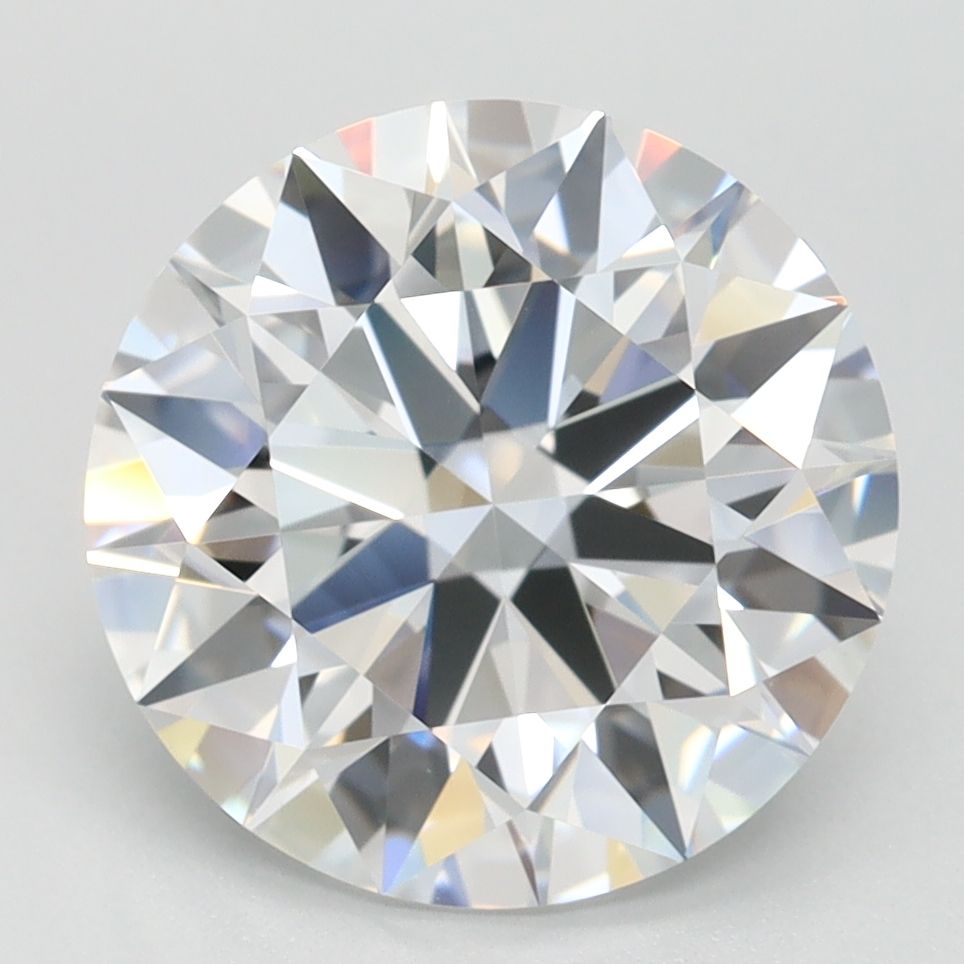 Round Lab-Grown Diamond 3.26ct D IF