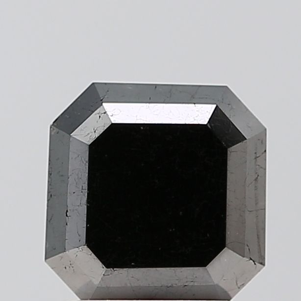 Emerald Black Natural Diamond 1.86ct VS1 loose diamond