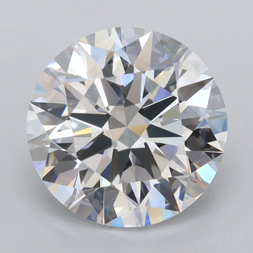 Round Lab-Grown Diamond 2.70ct D FL