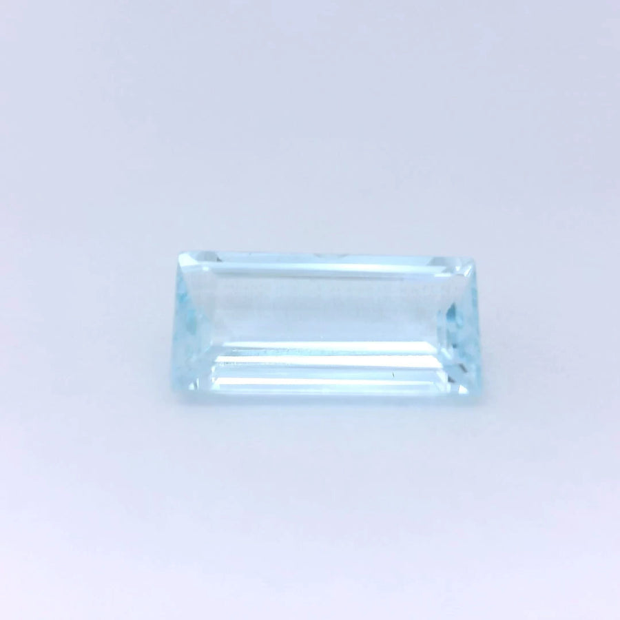 Baguette Blue Aquamarine 1.4ct loose gemstone