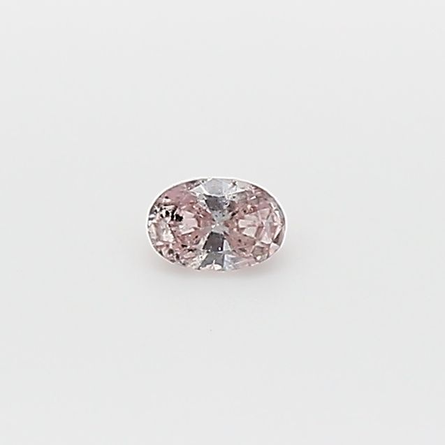 Oval Fancy Brownish Pink Natural Diamond 0.05ct loose diamond