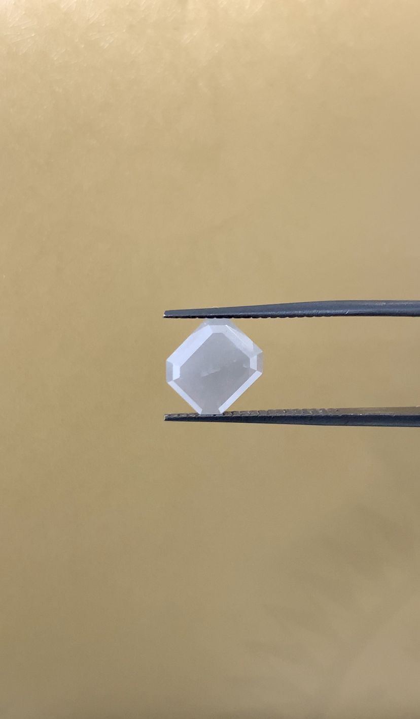 Emerald Fancy Light Gray Natural Diamond 2.22ct loose diamond