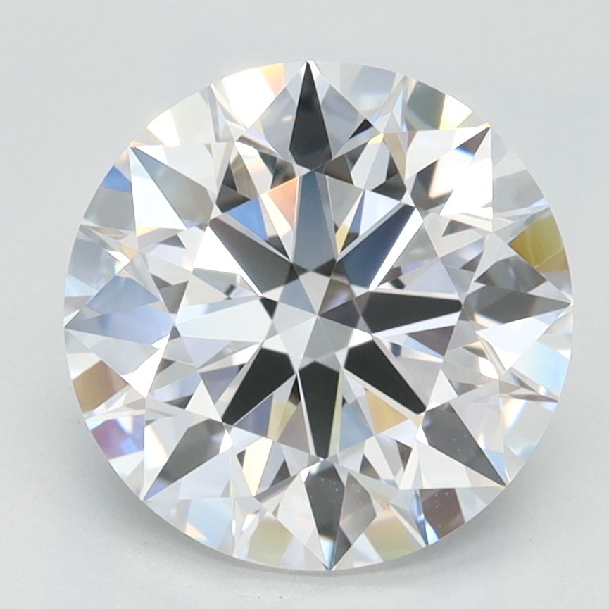Round Lab-Grown Diamond 2.42ct D IF