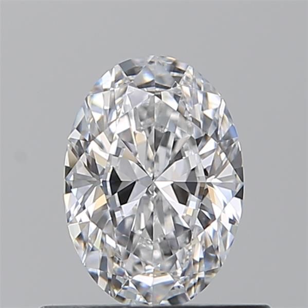 Oval Natural Diamond 0.55ct D VVS2