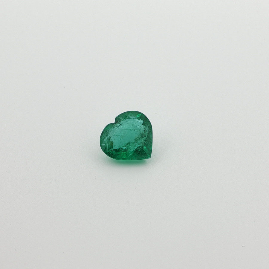 Heart Green Emerald 4.53ct loose gemstone