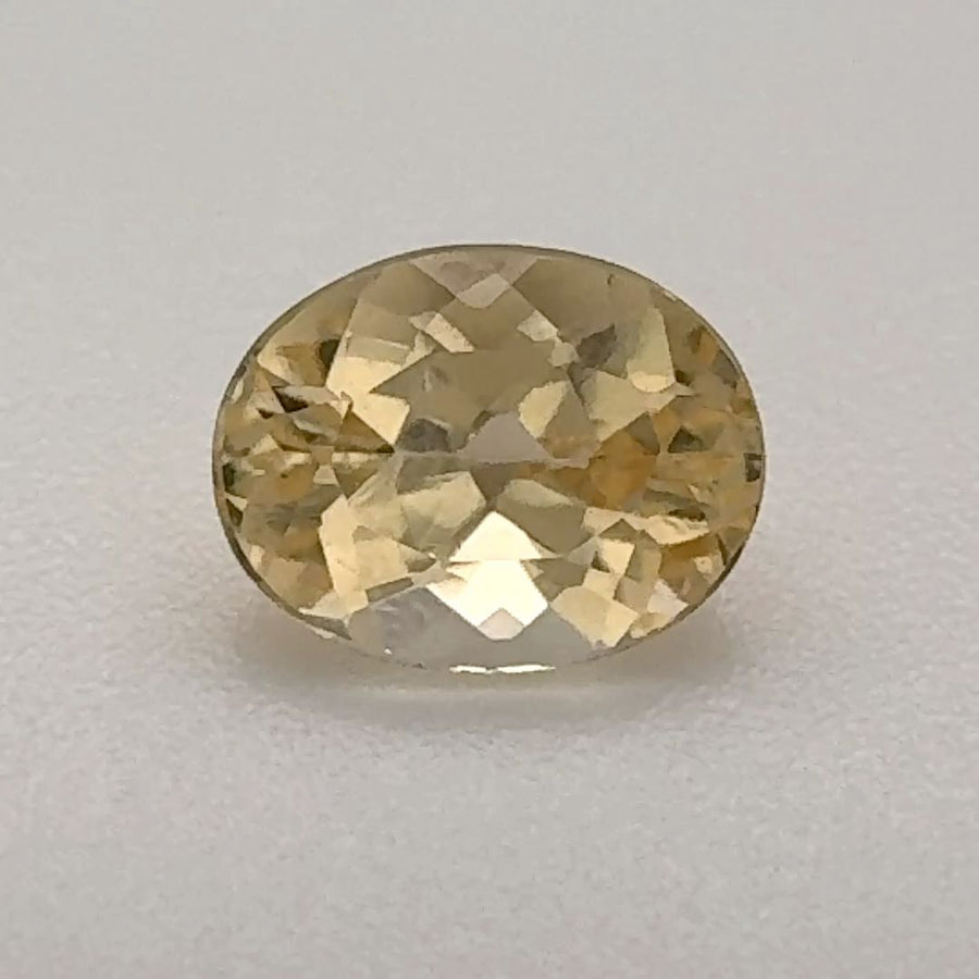 Oval Yellow Topaz 0.955ct loose gemstone