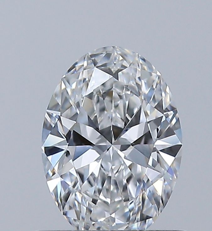 Oval Natural Diamond 0.52ct D VVS2
