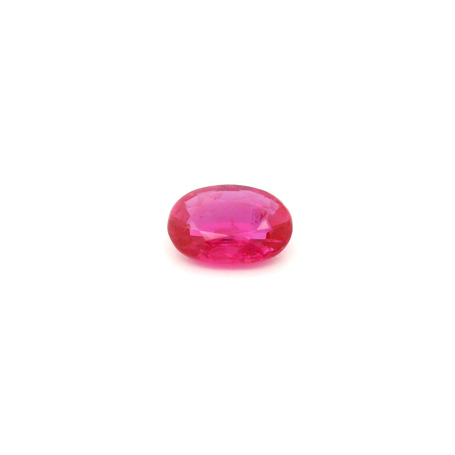 Oval Red Ruby 0.86ct loose gemstone