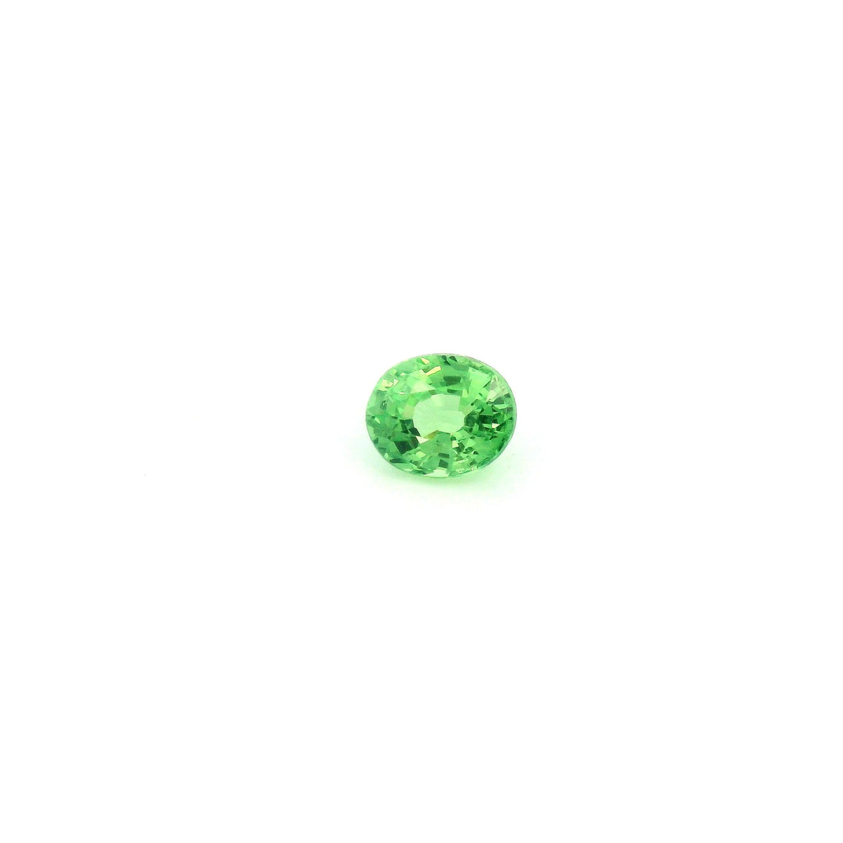 Oval Green Garnet 0.45ct loose gemstone