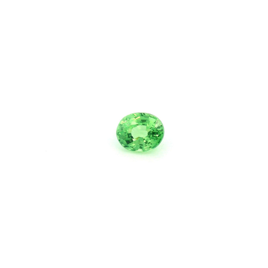 Oval Green Garnet 0.45ct loose gemstone