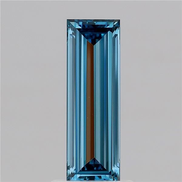Baguette Fancy Vivid Blue Lab-grown Diamond 1.1ct VVS2 loose diamond