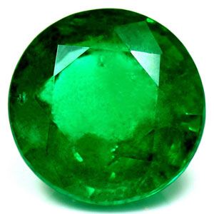 Round Green Emerald 2.85ct loose gemstone