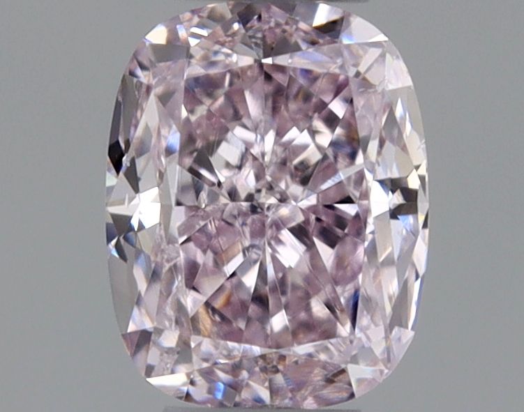 Cushion Fancy Light Purplish Pink Natural Diamond 0.28ct SI1 loose diamond