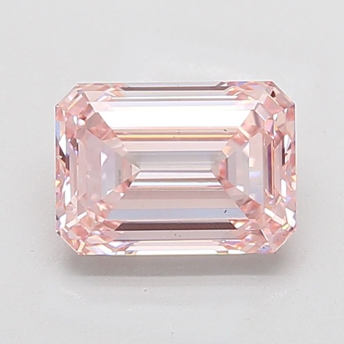Emerald Fancy Intense Pink Lab-grown Diamond 4.2ct VS2 loose diamond