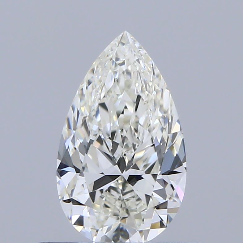 Pear Natural Diamond 0.50ct H VVS2