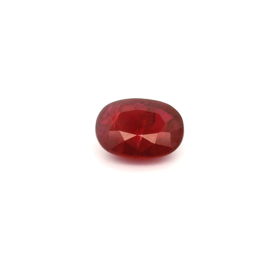 Oval Red Ruby 1.56ct loose gemstone