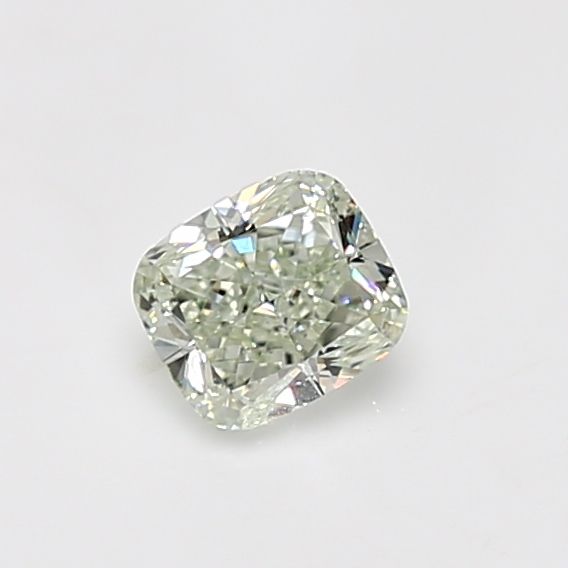 Cushion Light Green Natural Diamond 0.52ct VS1 loose diamond