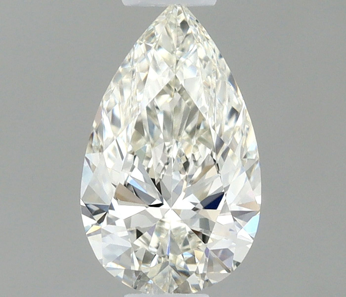 Pear Natural Diamond 0.41ct H IF