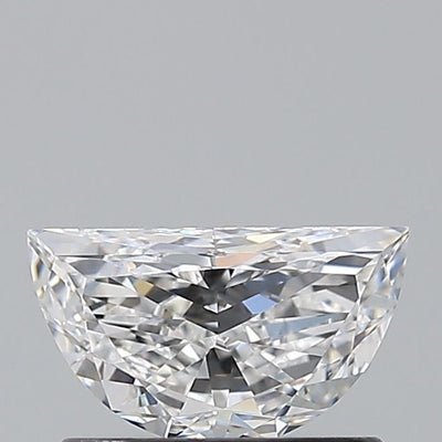 Half Moon Natural Diamond 0.50ct E VS2