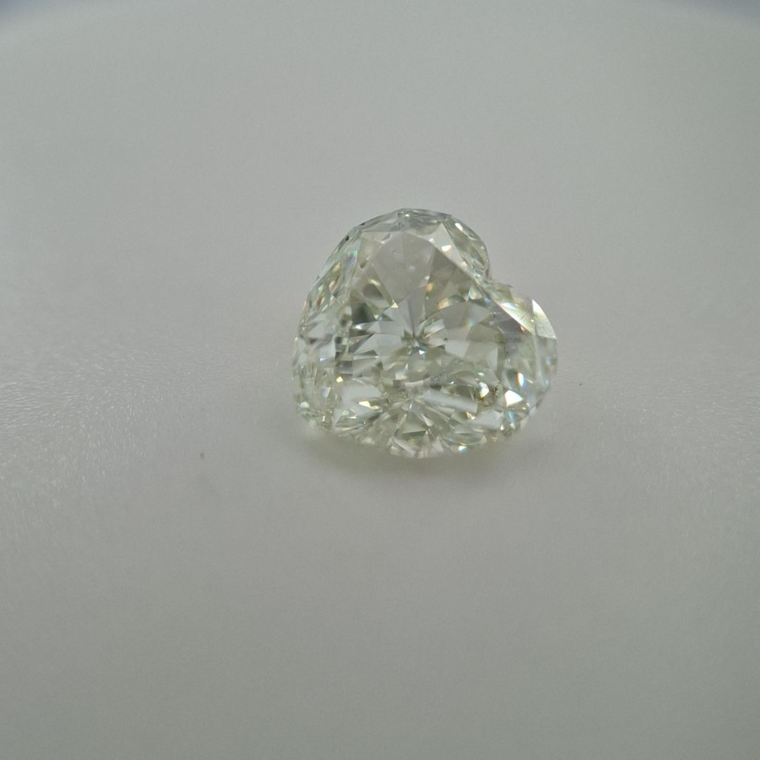 Heart Fancy Light Green Natural Diamond 2.61ct VS2 loose diamond