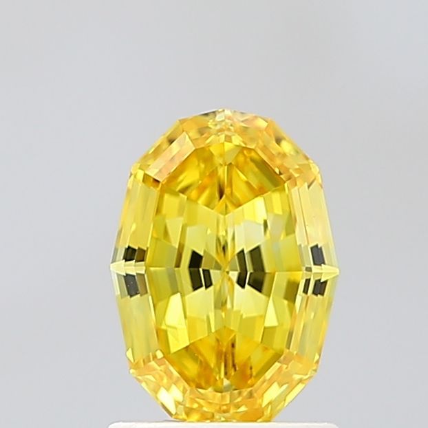 Other Fancy Vivid Yellow Lab-grown Diamond 1.3ct VVS1 loose diamond
