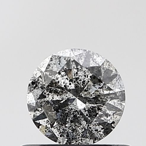 Round Salt And Pepper Natural Diamond 0.49ct VVS1 loose diamond