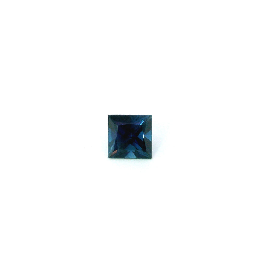 Square Blue Sapphire 0.45ct loose gemstone
