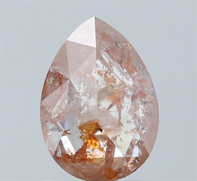 Pear Red Natural Diamond 2.05ct I3 loose diamond